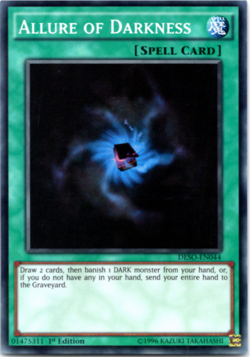 Allure Of Darkness - DESO-EN044 - Super Rare - 1st Edition Yugioh - Image 1