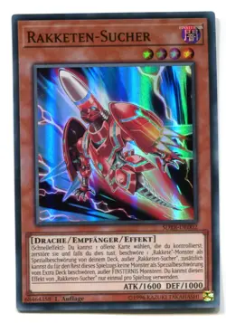 Yu-Gi-Oh! Rakketen Sucher Super Rare SDRR-DE002 - Image 1