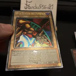 Yu-Gi-Oh! Bras Gauche de l'Interdit : QCSE MP24-FR005 Quarter Century 25th QCSE - Image 3