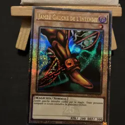 Carte YU-GI-OH! JAMBE GAUCHE DE L'INTERDIT MP24-FR003 QCSR NEUF - Image 2