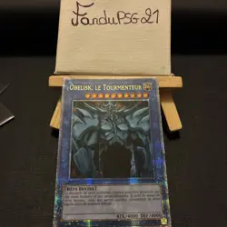 Yu-Gi-Oh! Obelisk, le Tourmenteur : UR LC01-FR001 Quarter Century 25th QCSE - Image 1