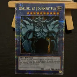 Yu-Gi-Oh! Obelisk, le Tourmenteur : UR LC01-FR001 Quarter Century 25th QCSE - Image 2