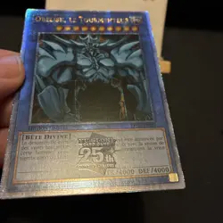 Yu-Gi-Oh! Obelisk, le Tourmenteur : UR LC01-FR001 Quarter Century 25th QCSE - Image 3