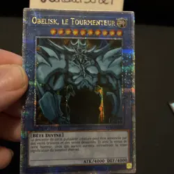 Yu-Gi-Oh! Obelisk, le Tourmenteur : UR LC01-FR001 Quarter Century 25th QCSE - Image 4