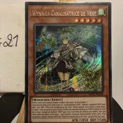 CARTE Yu Gi Oh WYNN LA CANALISATRICE DE VENT MP21-FR158 1ere edition - Image 2