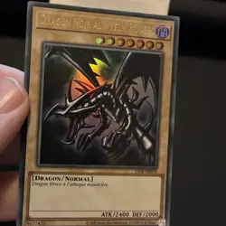 Yu-Gi-Oh! Dragon Noir Aux Yeux Rouges LOB-FR070 Ultra Rare Neuf 25th 2020 - Image 4