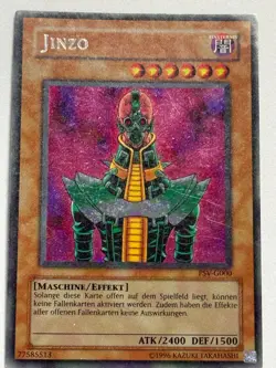 Yu-Gi-Oh! Jinzo PSV-G000 Secret Rare OG Print Deutsch - Image 4