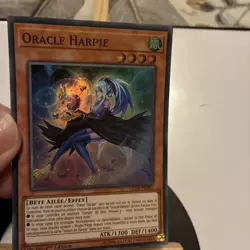 CARTE Yu Gi Oh ORACLE HARPIE LED4-FR002 1ere edition - Image 3
