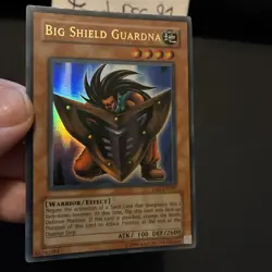 Carte yu gi oh. Big Shield Guardna Db1 En091 Ultra Rare 1996 - Image 3