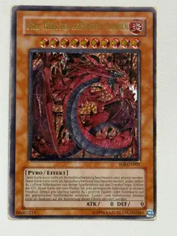 Yu-Gi-Oh! Uria, Herr Der Reißenden Flammen SOI-DE001 Ultimate Rare Deutsch - Image 3