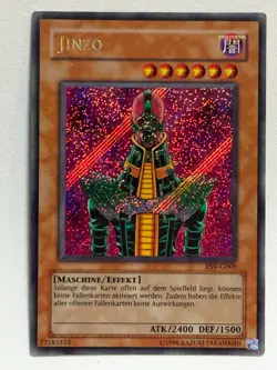 Yu-Gi-Oh! Jinzo PSV-G000 Secret Rare OG Print Deutsch - Image 1