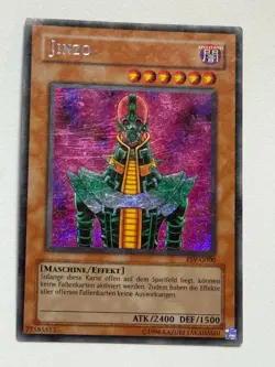 Yu-Gi-Oh! Jinzo PSV-G000 Secret Rare OG Print Deutsch - Image 3