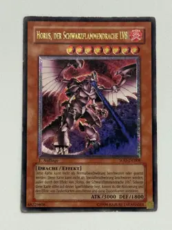 Yu-Gi-Oh! Horus, Der Schwarzflammendrache LV8 SOD-DE008 1. Auflage Ultimate Rare - Image 1