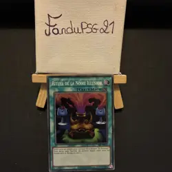carte YU-GI-OH SRL-FR051 Rituel de la Noire Illusion 25TH 2020 - Image 1