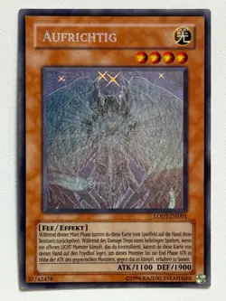Yu-Gi-Oh! Aufrichtig LODT-DE001 Ghost Rare OG Print Deutsch - Image 1