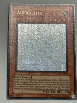 Yu-Gi-Oh! Aufrichtig LODT-DE001 Ghost Rare OG Print Deutsch - Image 5