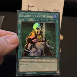 carte YU-GI-OH PSV-FR034 Seigneur de la Suppression 25TH 2020 - Image 3