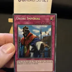 Carte Yu-Gi-Oh! Ordre Imperial - PSV-FR104 - 25TH - Secrete Rare 🇫🇷 - Image 3