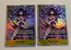 X2 One Piece Card Game TCG Nico Robin EB03-055 Heroines Edition FREE SHIPPING - Image 1