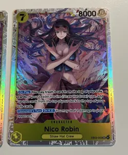 X2 One Piece Card Game TCG Nico Robin EB03-055 Heroines Edition FREE SHIPPING - Image 3
