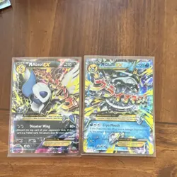Pokemon MAbsol EX & MGlalie EX Mega Evolution Holo Card Lot XY Set 2 Cards - Image 1