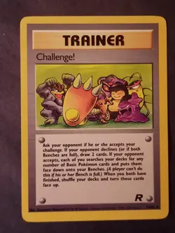 Pokemon Card CHALLENGE! 106/110 - Legendary Collection - Trainer . - Image 1