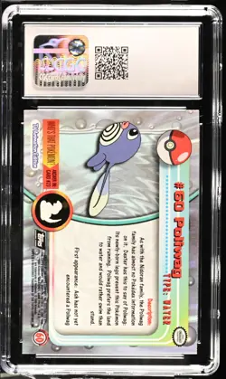 CGC 10 Poliwag #60 Pokemon Topps 1999 Pokemon Card - Image 2