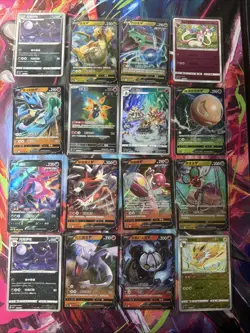 Pokemon 16 Card Lot nm V Max Mega Amazing Ex HOLO Rare Hits Only F124 - Image 1