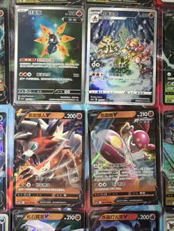 Pokemon 16 Card Lot nm V Max Mega Amazing Ex HOLO Rare Hits Only F124 - Image 2