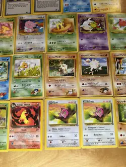 Pokemon TCG Vintage Japanese & French Lot of x29 Cards Neo Gensis, Gym, Rocket + - Image 3
