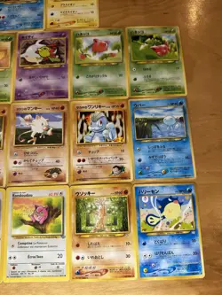 Pokemon TCG Vintage Japanese & French Lot of x29 Cards Neo Gensis, Gym, Rocket + - Image 4