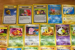 Pokemon TCG Vintage Japanese & French Lot of x29 Cards Neo Gensis, Gym, Rocket + - Image 5