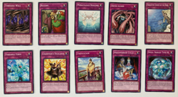 Lot of 100 Yugioh Trap Cards 1st Edition/Limited Edition B - Image 5