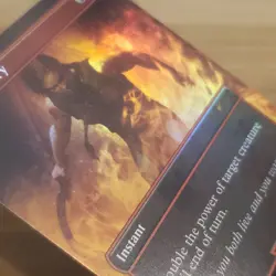 1x Unleash Fury 7050, Foil, Last of Us Secret Lair, Magic MTG NM - Image 2