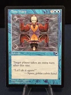 MTG - Magic The Gathering - Time Warp - Tempest - NP/NM or BETTER! - Beautiful! - Image 1