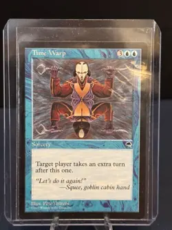 MTG - Magic The Gathering - Time Warp - Tempest - NP/NM or BETTER! - Beautiful! - Image 3