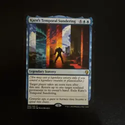 MTG Karn's Temporal Sundering - Dominaria - Image 1