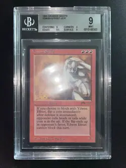 MTG Ydwen Efreet BGS 9Q+ Arabian Nights 1993 Graded NM - Image 2
