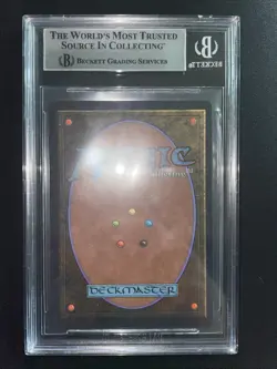 MTG Ydwen Efreet BGS 9Q+ Arabian Nights 1993 Graded NM - Image 3