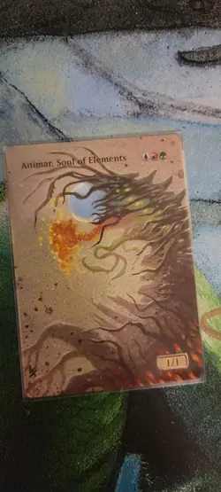 MTG ALTER: Animar Soul of Elements, by Micah Alter. Full art alter - Image 1