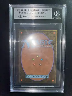 MTG Mijae Djinn BGS 9Q+ Arabian Nights 1993 Graded NM - Image 3