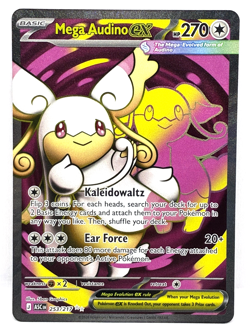 Mega Audino ex 253/217 Pokemon TCG Ascended Heroes Holo Ultra Rare Pokemon Card - Image 1