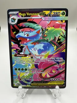 Pokemon Mega Venusaur ex Special Illustration Rare Mega Evolution 177/132 - Image 1