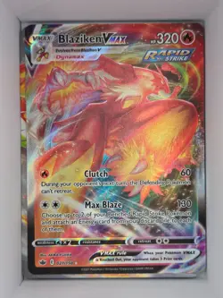 Pokemon TCG Blaziken Vmax 021/198 SWSH06: Chilling Reign Ultra Rare Holo NM - Image 1