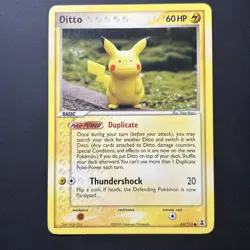 Pokemon TCG Delta Species EX Ditto Pikachu - 63/113 LP 2 - Image 1