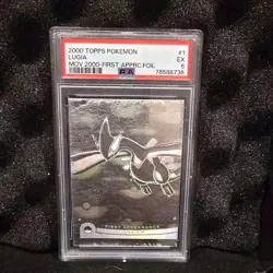 2000 Topps Pokemon: The Movie – Lugia First Appearance Holo Foil PSA 5 (EX) - Image 1