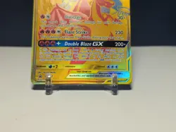 Reshiram & Charizard GX #SM247 Pokemon TCG Promo - Full Art Holo Near Mint NM - Image 2