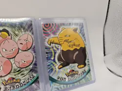 Topps Blue Logo Lot - Pokemon - Rhydon, Exxegcute, Drowzee, Horsea Lot Of 4 - Image 5