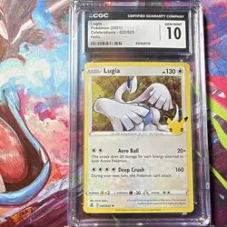 Pokemon Lugia Celebrations 022/025 Holo Rare CGC 10 GEM MINT 2021 English - Image 1
