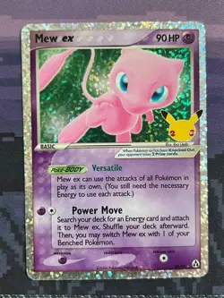Mew ex 88/92 Pokemon Celebrations: Classic Collection Classic Collection NM 1 - Image 1